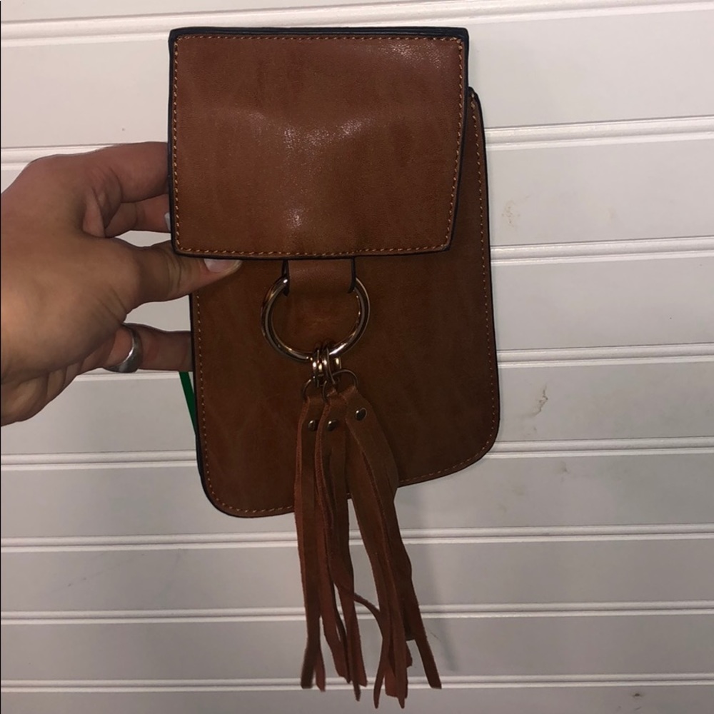 Tassel Crossbody with removable strap